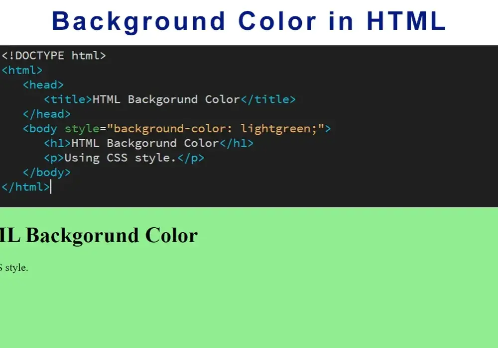 Jak zmienić kolor tła HTML i nadać stronie wyjątkowy styl