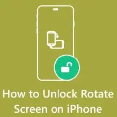 Ikona blokady na iPhonie, symbolizująca odblokowanie autoobracania ekranu.