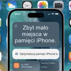 Komunikat na iPhonie: "Zbyt mało miejsca w pamięci iPhone. Optymalizuj pamięć iPhone'a". Jak zwiększyć pamięć w iPhone?