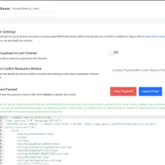 Konfiguracja profilu MDM: Content filtering - safari. Ustawienia niestandardowe pozwalają na blokowanie stron w Safari.
