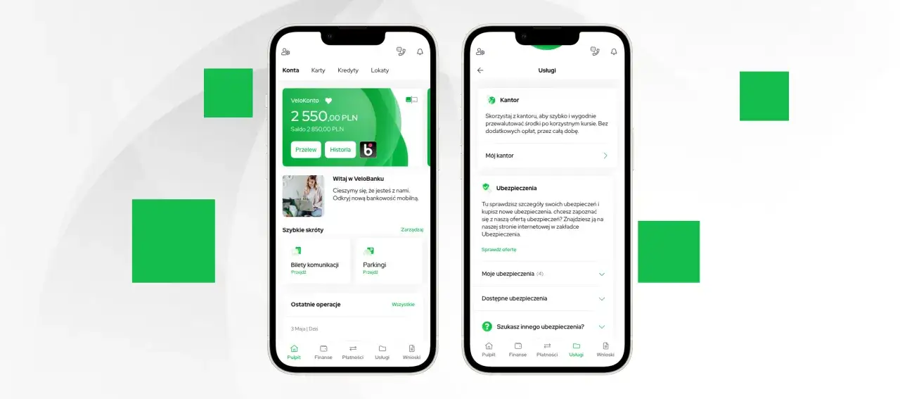 Aplikacja bankowa pokazuje stan konta 2550 PLN. Szybko sprawdzisz tu saldo, jak i jak sprawdzić stan konta w telefonie.